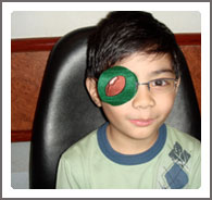 Child with Eye Patch